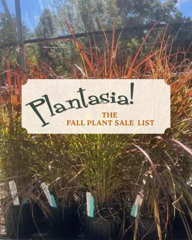 Plantasia: Fall Plant Sale List