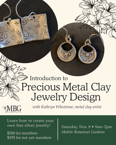 NEW! Introduction to Precious Metal Clay Fine Jewelry Design