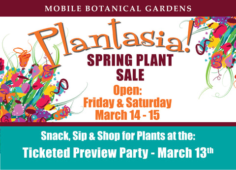 Spring Plant Sale 2025 Preview Party Tickets